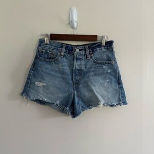 Levi’s Distressed Shorts